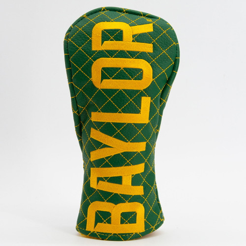 Baylor Bears Solid Quilted Golf Fairway Headcover