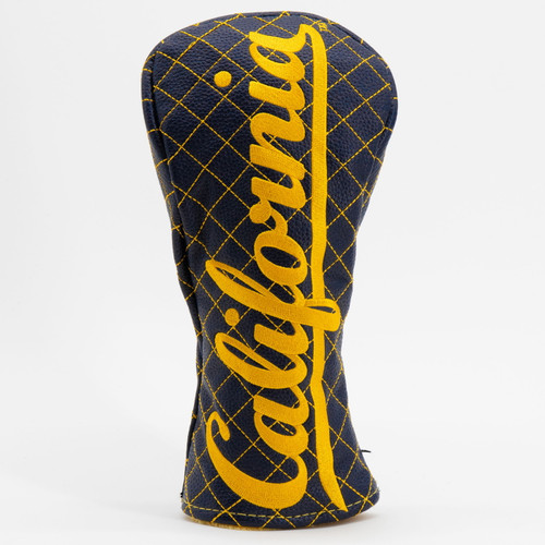 California Golden Bears Solid Quilted Golf Fairway Headcover