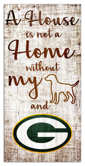 Green Bay Packers House is Not a Home Sign