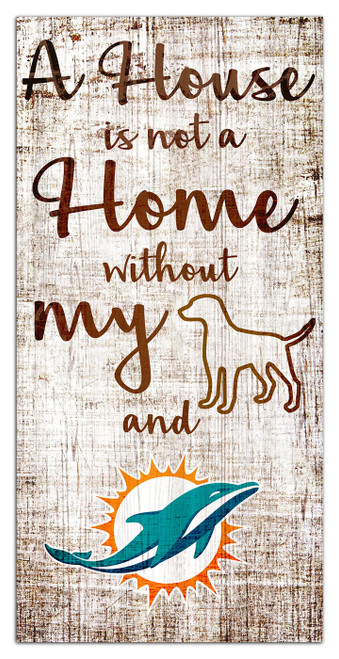 Miami Dolphins House is Not a Home Sign