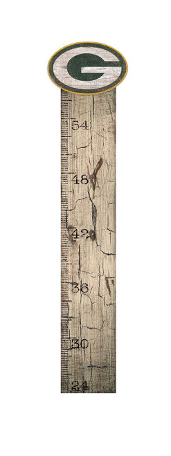 Green Bay Packers Growth Chart Sign
