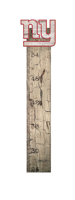 New York Giants Growth Chart Sign