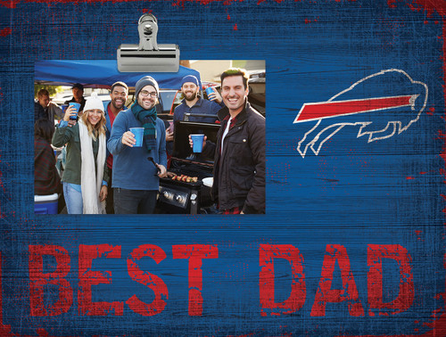 Buffalo Bills Best Dad Clip Frame