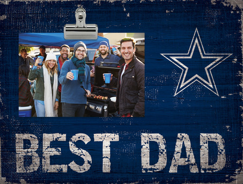 Dallas Cowboys Best Dad Clip Frame