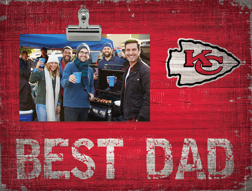 Kansas City Chiefs Best Dad Clip Frame