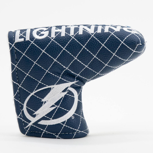 Tampa Bay Lightning Solid Quilted Tour Blade Golf Putter Cover