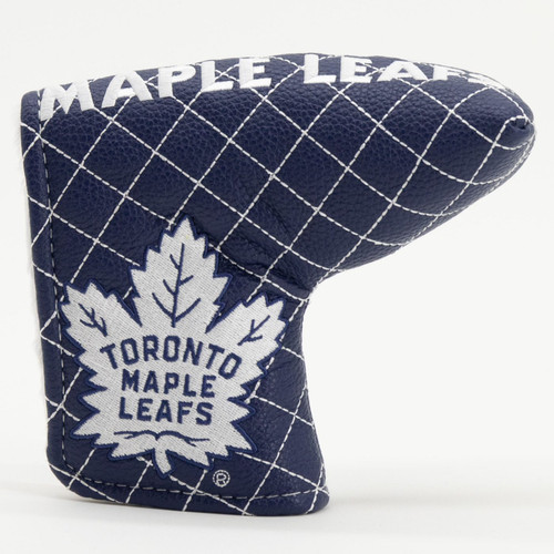 Toronto Maple Leafs Solid Quilted Tour Blade Golf Putter Cover