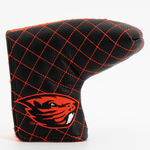 Oregon State Beavers Solid Quilted Tour Blade Golf Putter Cover