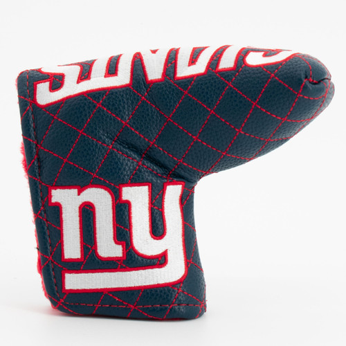 New York Giants Solid Quilted Tour Blade Golf Putter Cover