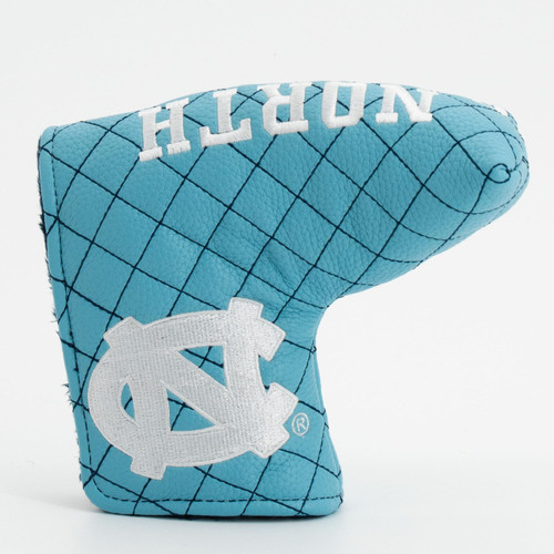 North Carolina Tar Heels Solid Quilted Tour Blade Golf Putter Cover