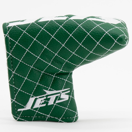 New York Jets Solid Quilted Tour Blade Golf Putter Cover