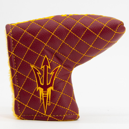 Arizona State Sun Devils Solid Quilted Tour Blade Golf Putter Cover