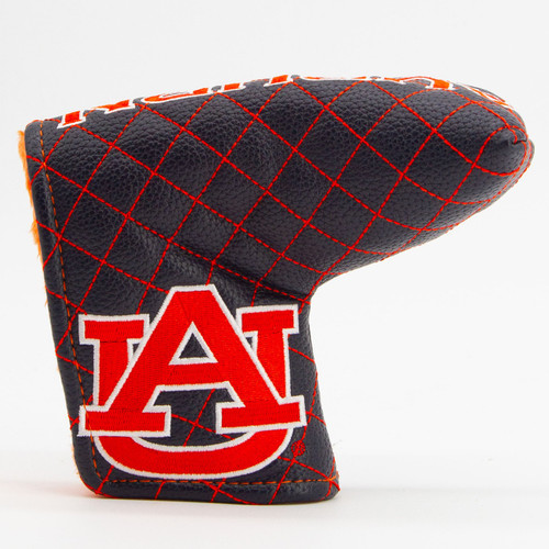 Auburn Tigers Solid Quilted Tour Blade Golf Putter Cover