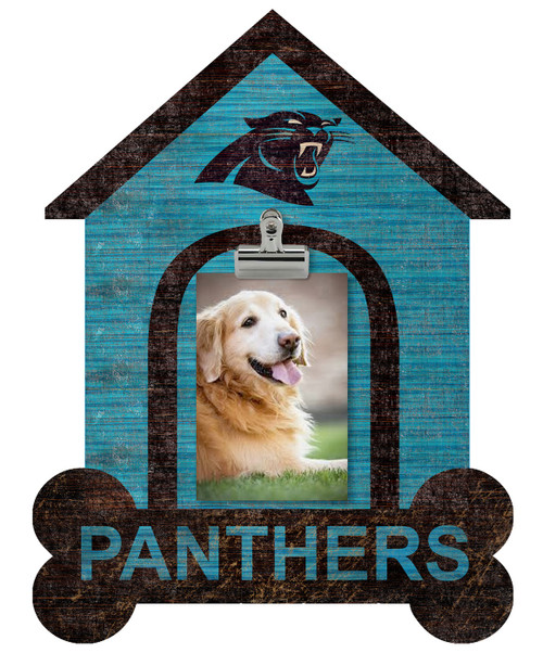 Carolina Panthers Dog Bone House Clip Frame