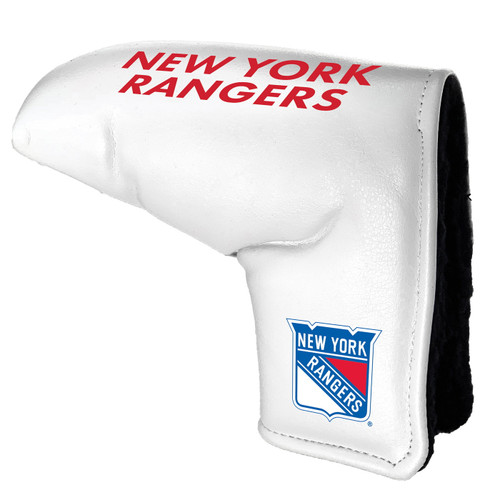 New York Rangers White Tour Blade Golf Putter Cover
