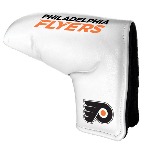 Philadelphia Flyers White Tour Blade Golf Putter Cover