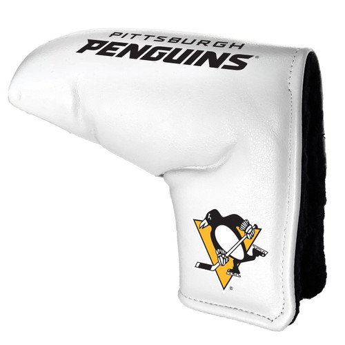 Pittsburgh Penguins White Tour Blade Golf Putter Cover