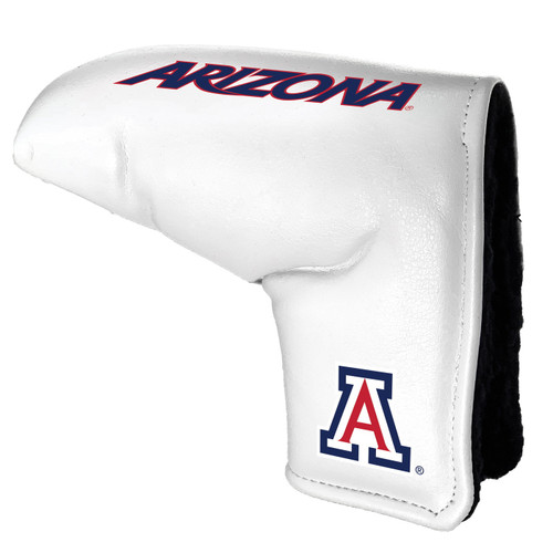 Arizona Wildcats White Tour Blade Golf Putter Cover