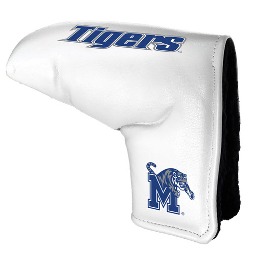 Memphis Tigers White Tour Blade Golf Putter Cover