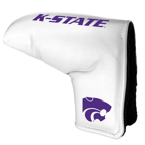 Kansas State Wildcats White Tour Blade Golf Putter Cover