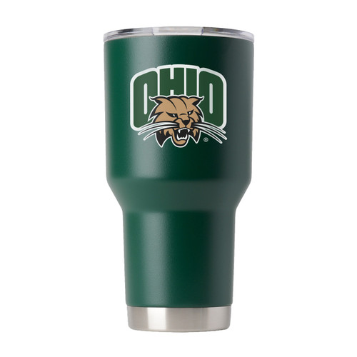 Ohio Bobcats 30 oz. Stainless Steel Powder Coated Tumbler