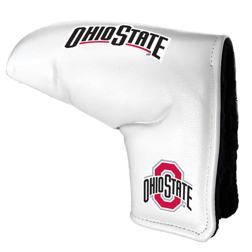 Ohio State Buckeyes White Tour Blade Golf Putter Cover