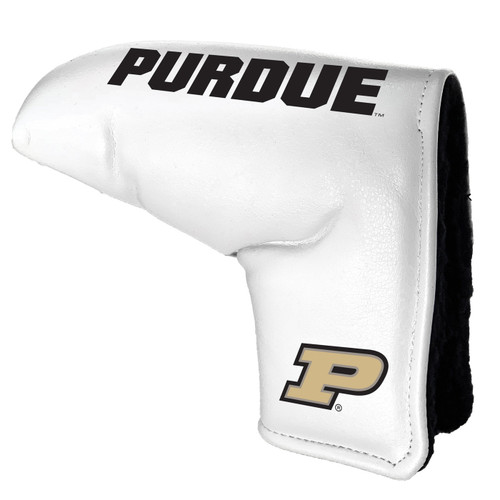 Purdue Boilermakers White Tour Blade Golf Putter Cover