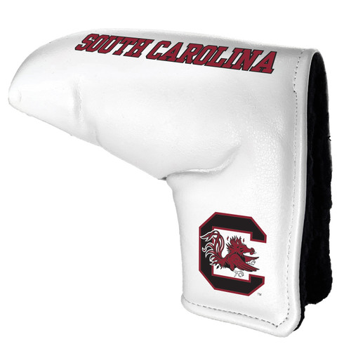 South Carolina Gamecocks White Tour Blade Golf Putter Cover