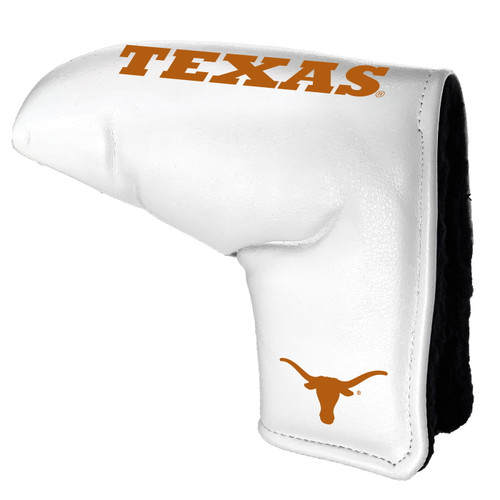 Texas Longhorns White Tour Blade Golf Putter Cover