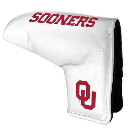 Oklahoma Sooners White Tour Blade Golf Putter Cover
