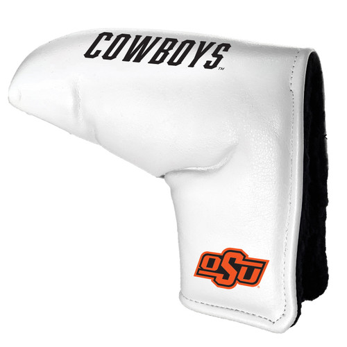 Oklahoma State Cowboys White Tour Blade Golf Putter Cover