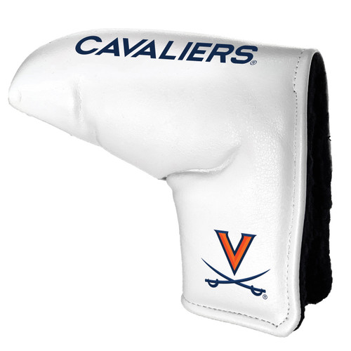 Virginia Cavaliers White Tour Blade Golf Putter Cover