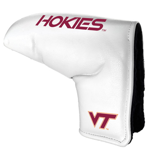 Virginia Tech Hokies White Tour Blade Golf Putter Cover
