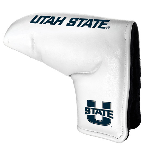 Utah State Aggies White Tour Blade Golf Putter Cover