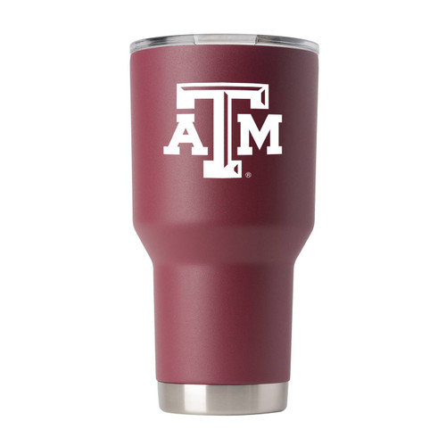 Texas A&M Aggies 30 oz. Stainless Steel Powder Coated Tumbler