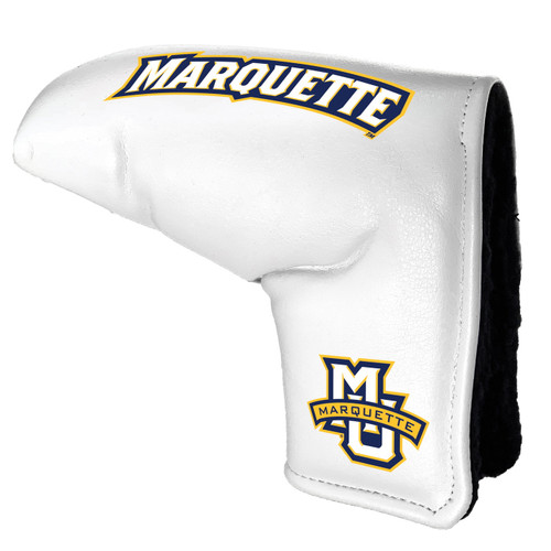 Marquette Golden Eagles White Tour Blade Golf Putter Cover
