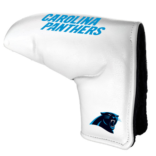 Carolina Panthers White Tour Blade Golf Putter Cover