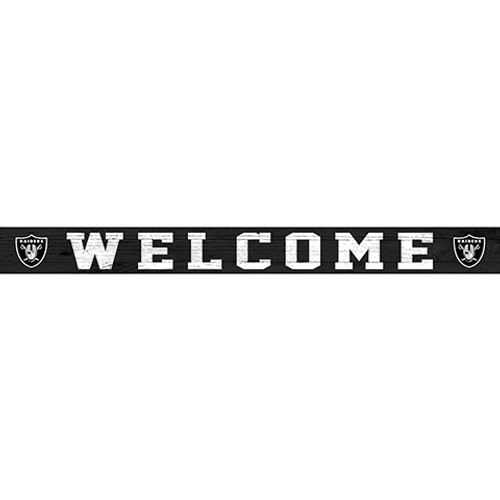 Las Vegas Raiders 16" Welcome Strip