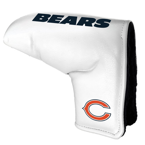 Chicago Bears White Tour Blade Golf Putter Cover