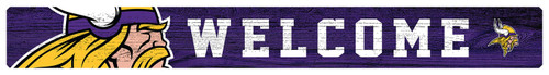 Minnesota Vikings 16" Welcome Strip