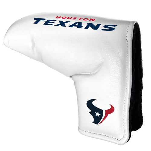 Houston Texans White Tour Blade Golf Putter Cover