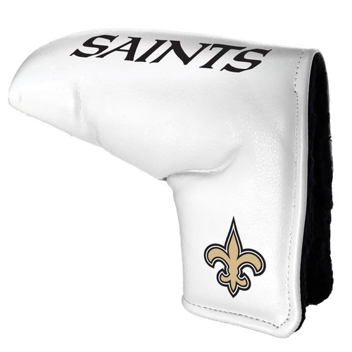 New Orleans Saints White Tour Blade Golf Putter Cover