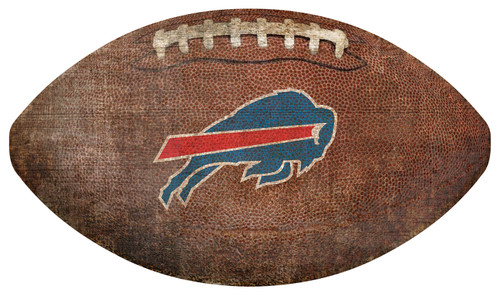 Buffalo Bills Football Shaped Sign