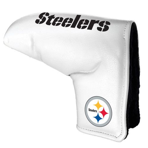 Pittsburgh Steelers White Tour Blade Golf Putter Cover