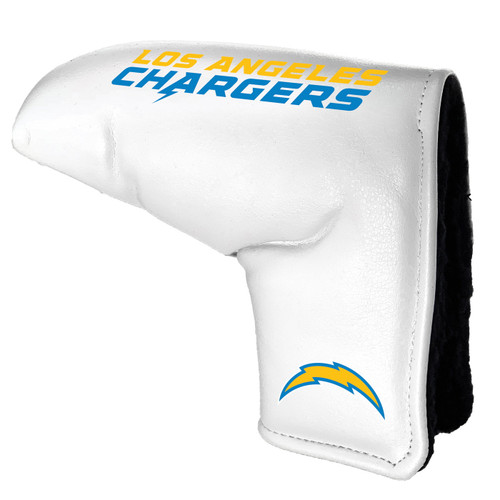 Los Angeles Chargers White Tour Blade Golf Putter Cover