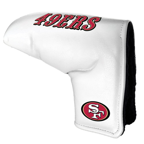 San Francisco 49ers White Tour Blade Golf Putter Cover