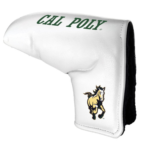 California Polytechnic State Mustangs White Tour Blade Golf Putter Cover