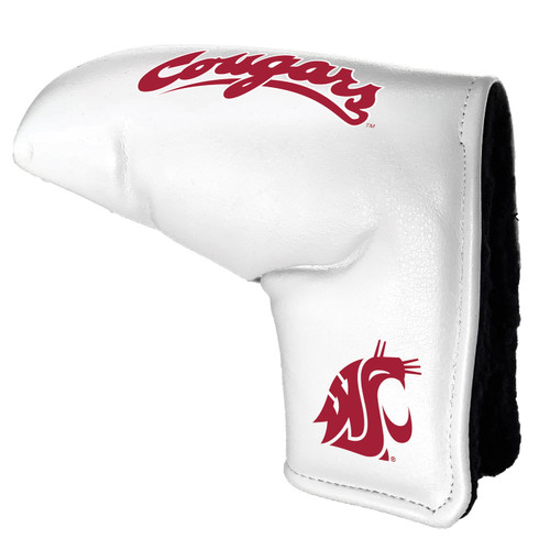 Washington State Cougars White Tour Blade Golf Putter Cover