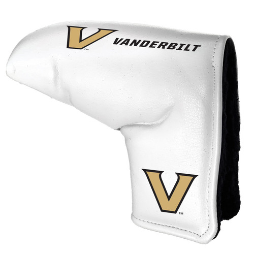 Vanderbilt Commodores White Tour Blade Golf Putter Cover