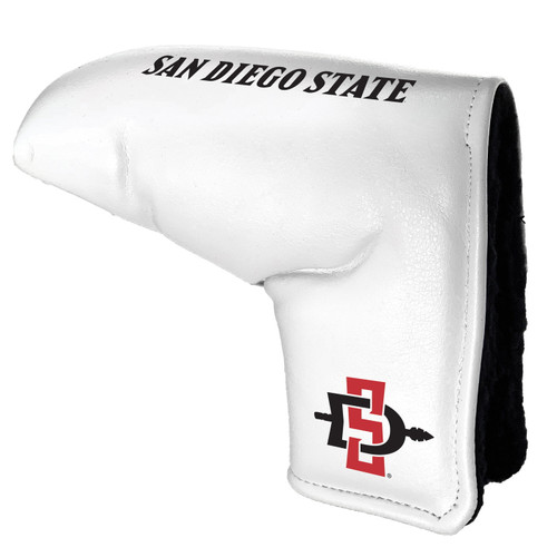 San Diego State Aztecs White Tour Blade Golf Putter Cover